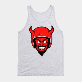 Devil Helmet Tank Top